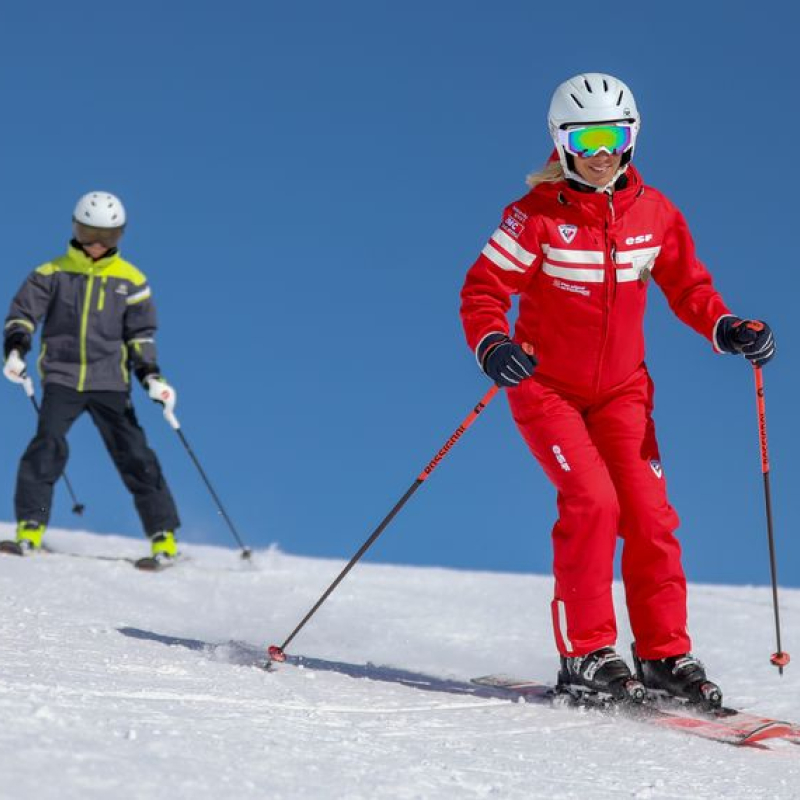 Cours de ski pour déficients mentaux