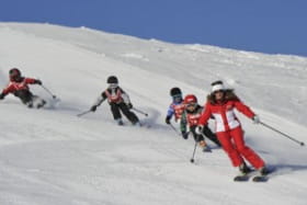 Cours collectifs alpin  enfants perfectionnement esf corrençon