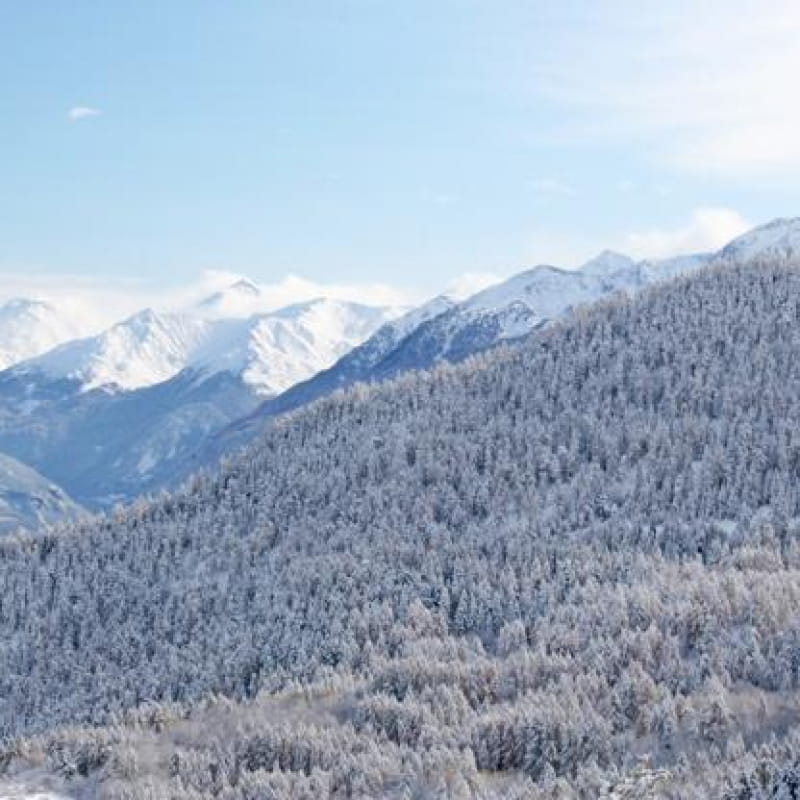 Panorama sur la vallée de la Maurienne
