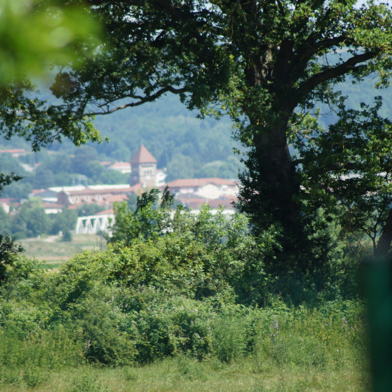 Vue de la commune de Balbigny