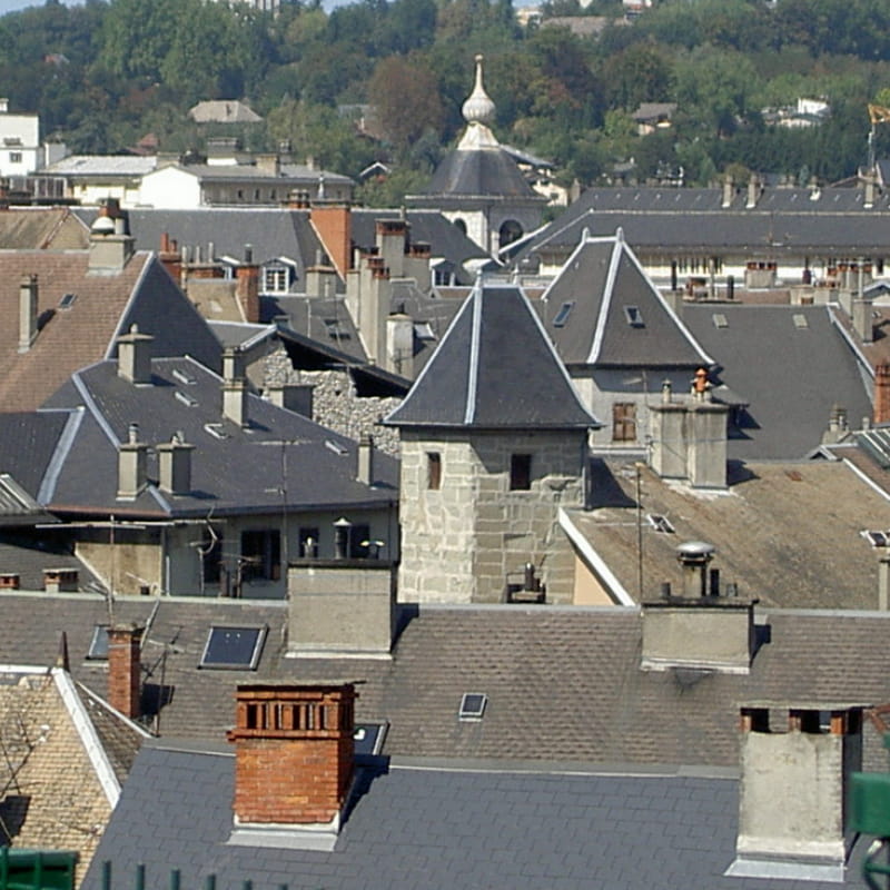 Les toits de la vieille ville
