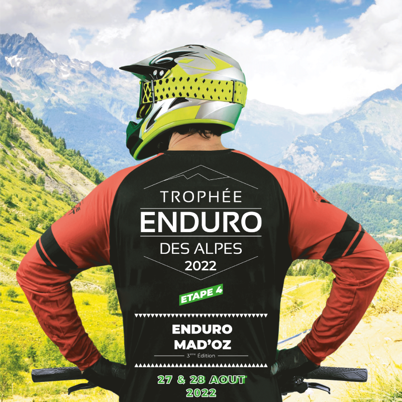 Affiche Trophée Enduro des Alpes 2022