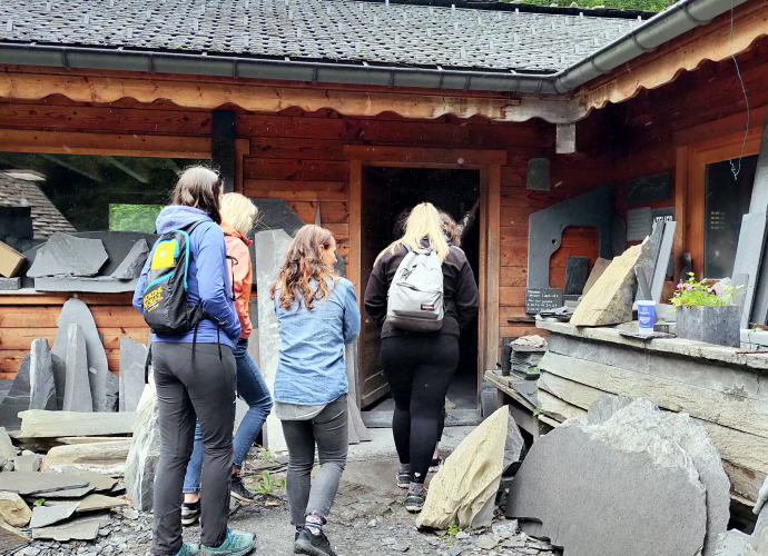 Ardoisère des 7 pieds à Morzine