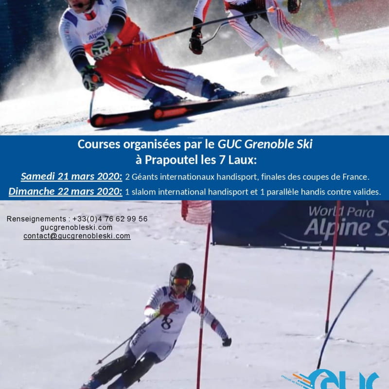 ANNULE Géants Internationaux et Slalom  Handisport