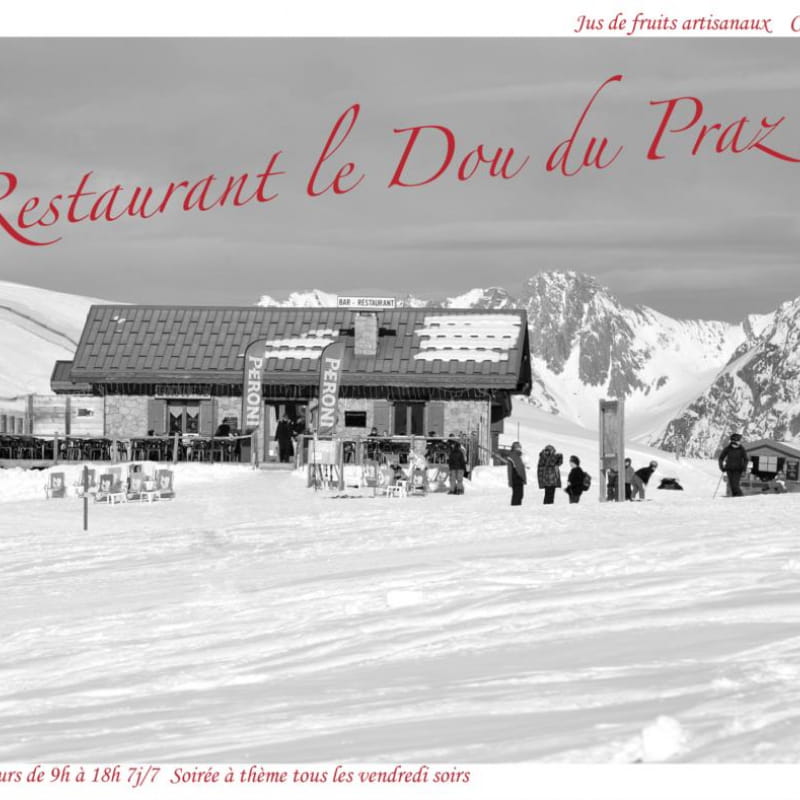 Restaurant Le Dou du Praz