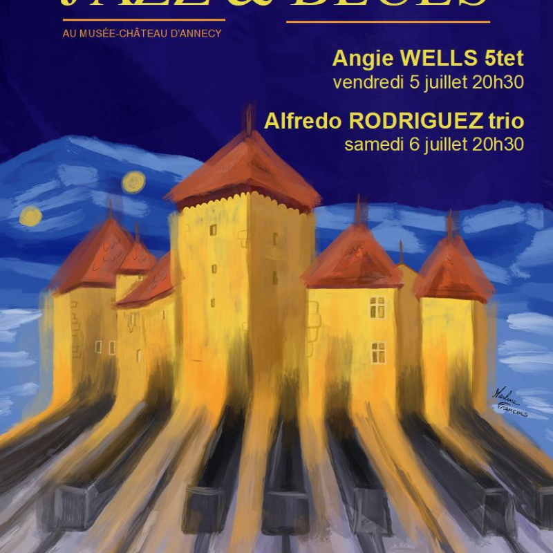 Concert Jazz & blues : Angie Wells 5tet
