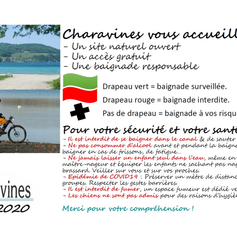 Informations plage