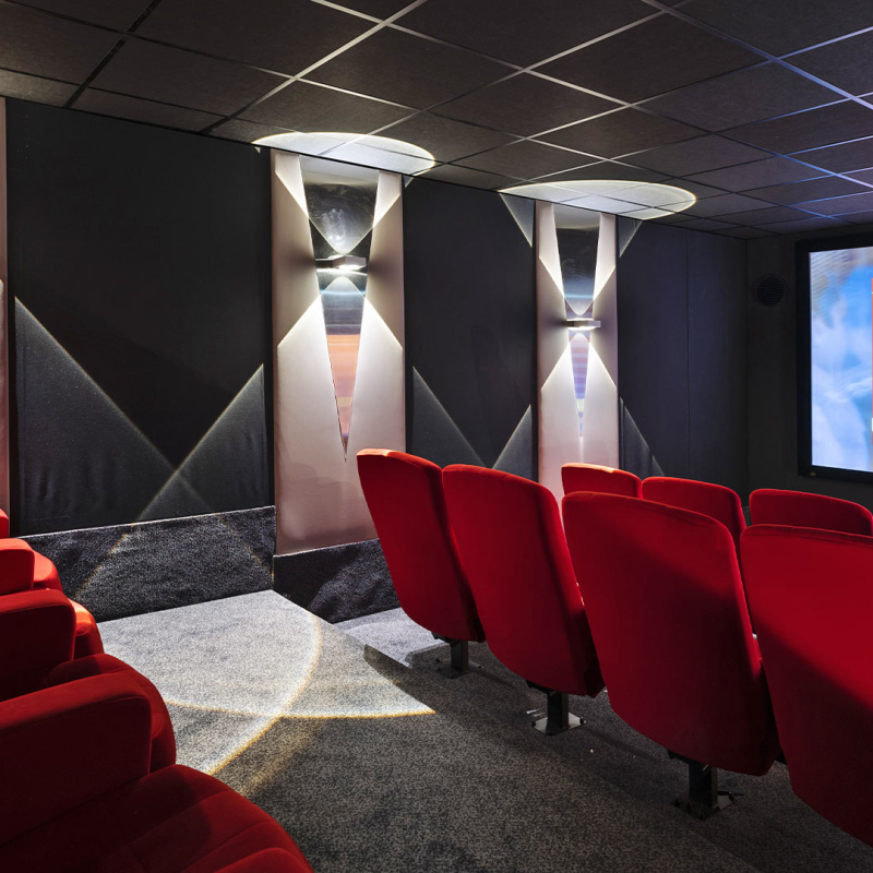 Salle de cinéma 14 personnes - Privatisation réunion - Résidence Et Hôtel Alexane - Samoens Alpes de Haute Savoie