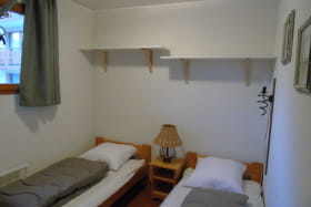 Appartement dans un chalet au Petit Arrondaz, pouvant accueillir jusqu'à 6 personnes.