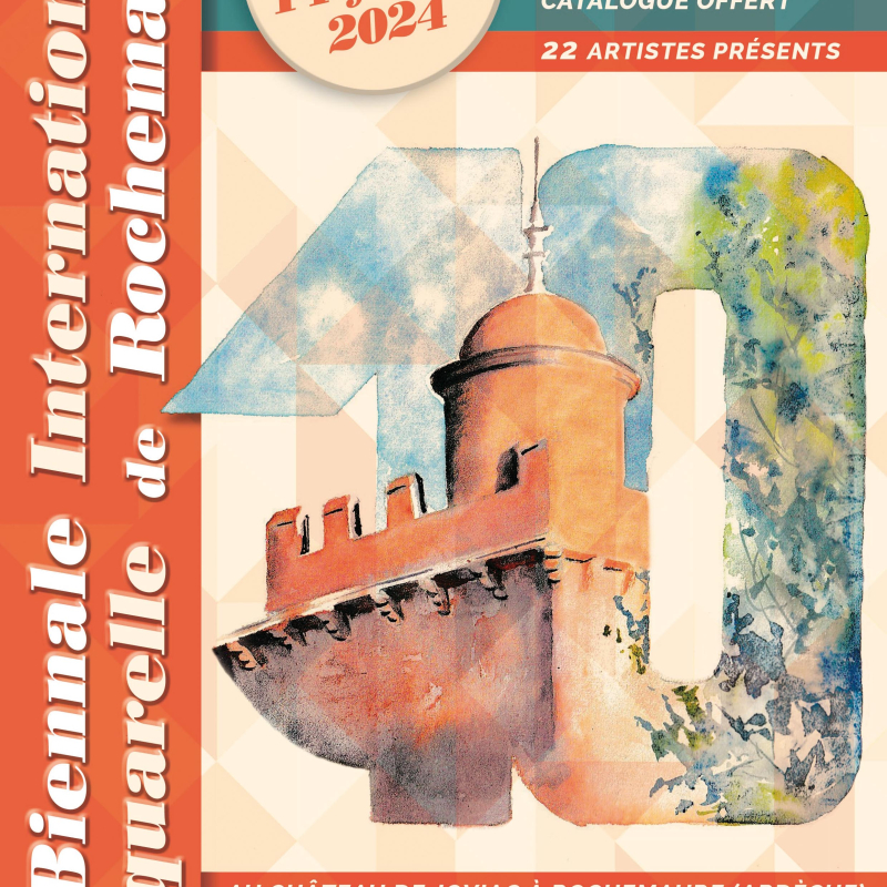 10° Biennale Internationale de Rochemaure Aquarelle