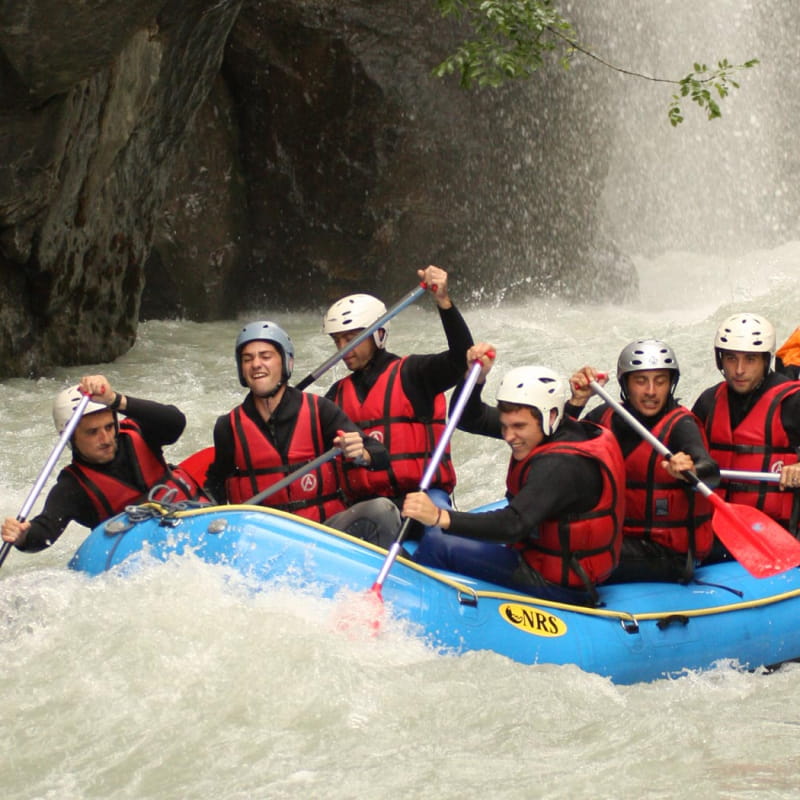 Rafting Passy-Sallanches - Mountain access