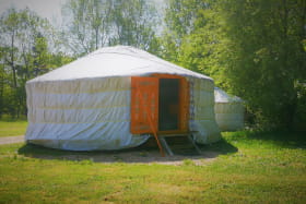 Yourtes du camping Domaine de Mépillat