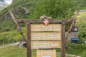 Hébergement insolite Les Tipis de Crève Coeur au Mont Cenis