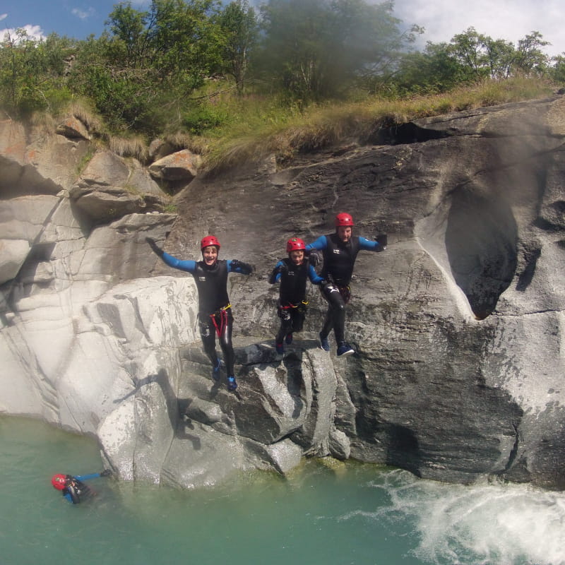 Canyoning avec Maurienne Sensations