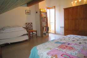 location chalet chambre