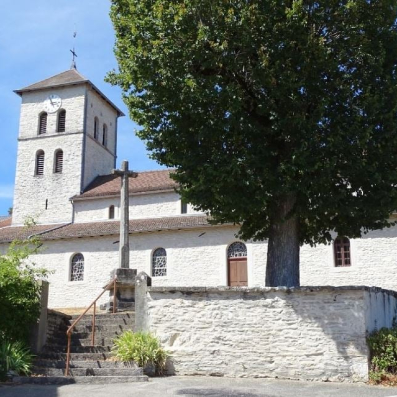 église de Bouvesse-Quirieu, Balcons du Dauphiné