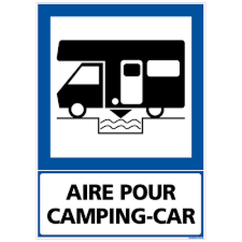Aire d'accueil et de services sur camping