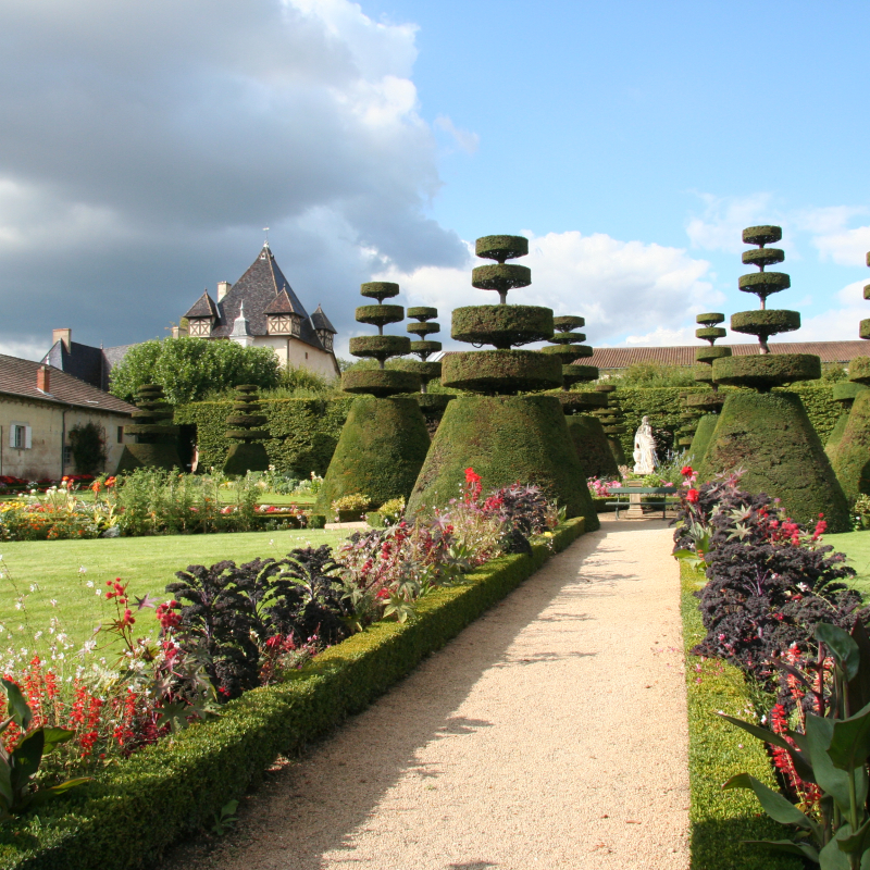Garden of Château de Pizay