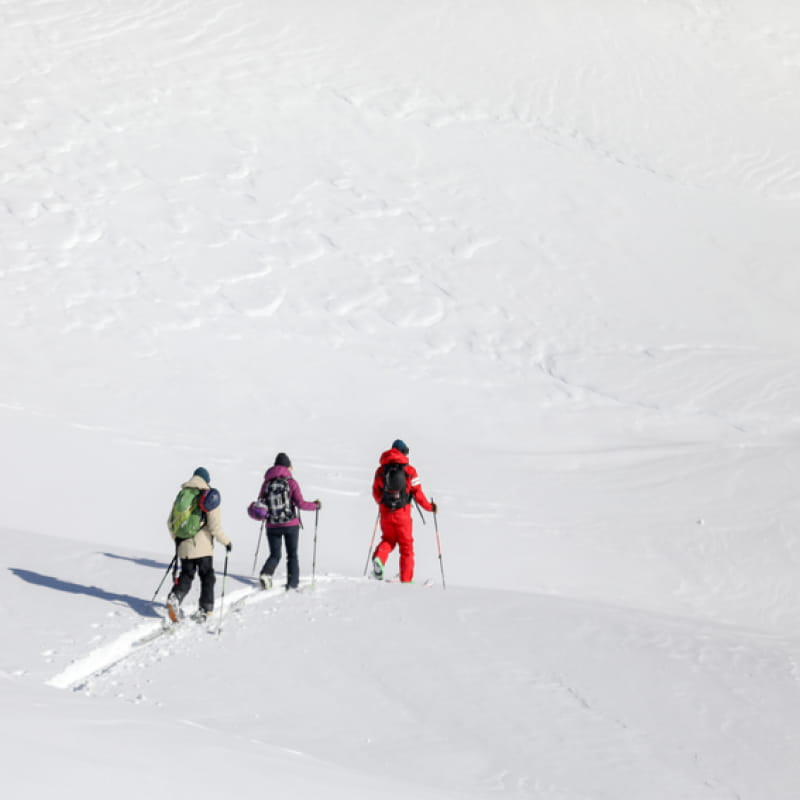 Ski de randonnée nordique avec l'ESF