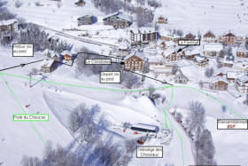 La Faverge - station ski Saint Sorlin d'Arves - Sur les pistes