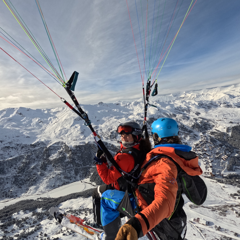 TandemTOP Paragliding - méribel TOP saulire