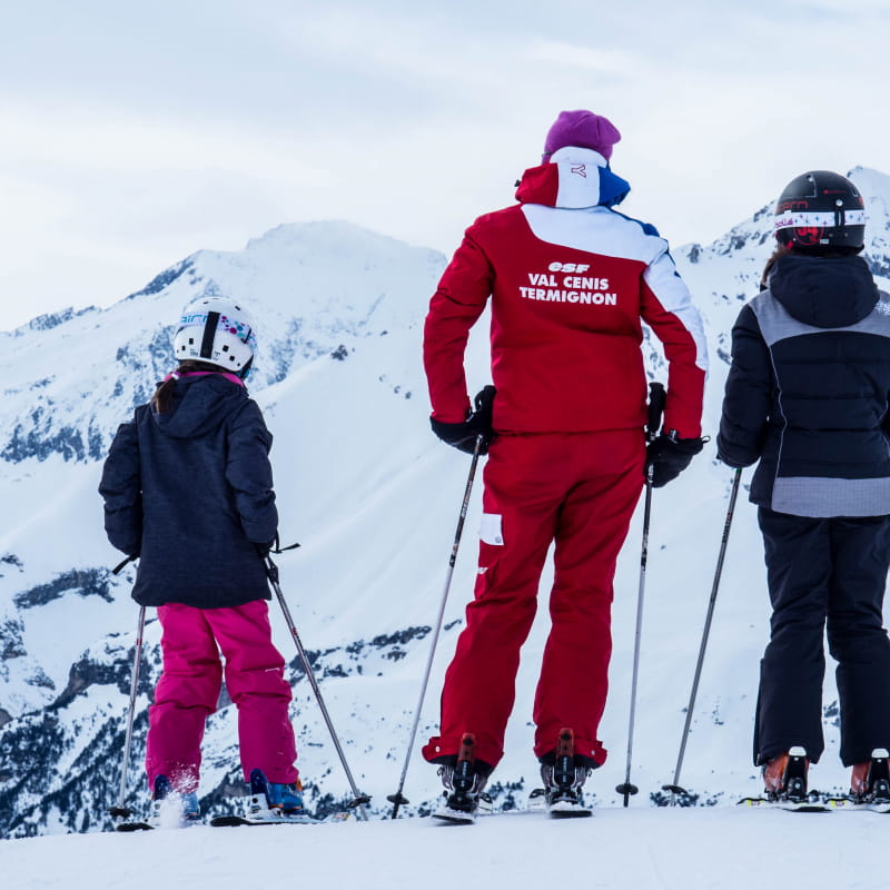 Cours de ski avec l'esf de Val Cenis Termignon