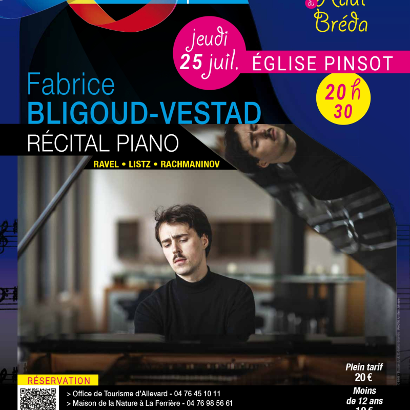 Les Nuits du Haut Bréda - Nuit classique - Récital Piano
