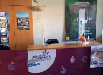 Office de Tourisme Drôme Sud Provence - Accueil de Suze la Rousse