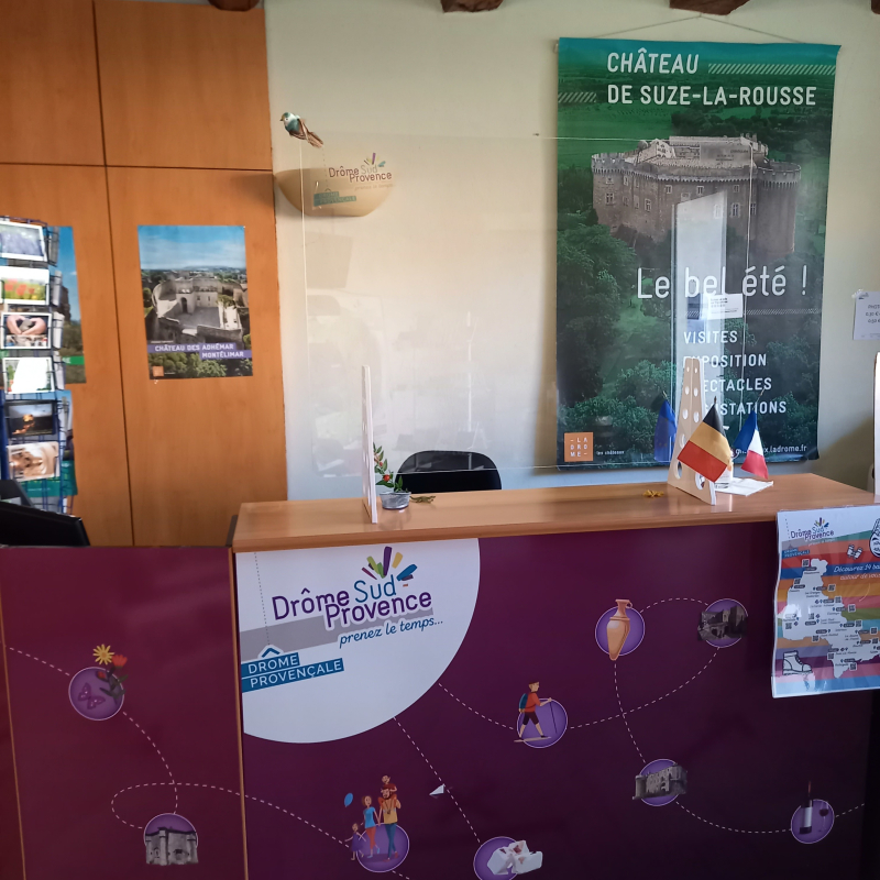 Office de Tourisme Drôme Sud Provence - Accueil de Suze la Rousse