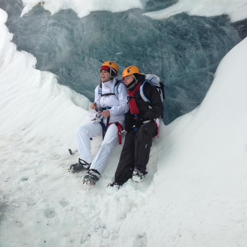 Ice Climbing with Bureau des Guides
