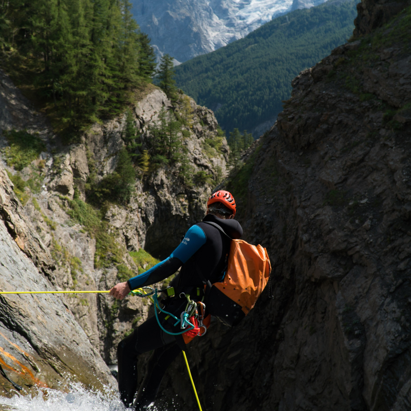 Supervised canyoning: Le Gâ