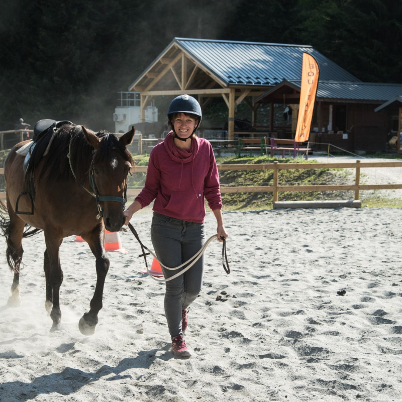 Cours d'équitation avec Equitation Haute Maurienne Vanoise, Valfréjus