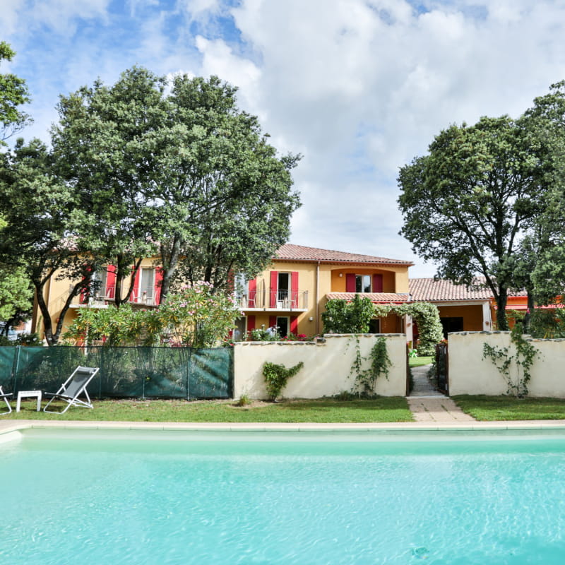 La Bastide et sa piscine - La Bastide de Grignan