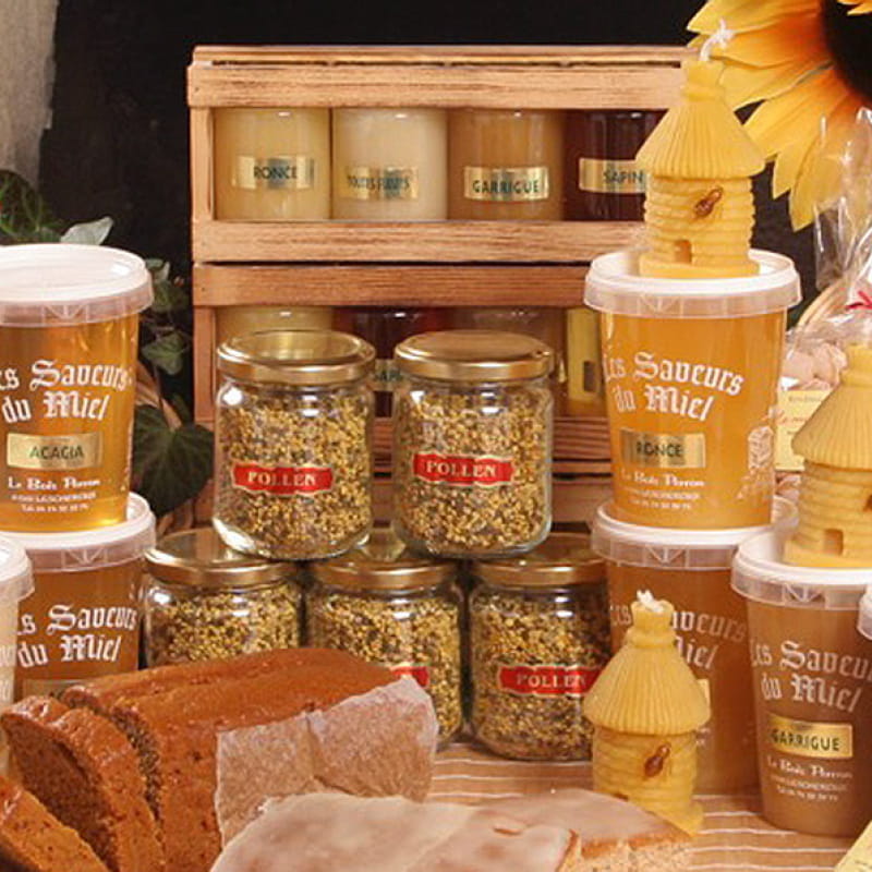Gamme de produits Saveurs de Miel à Lescheroux