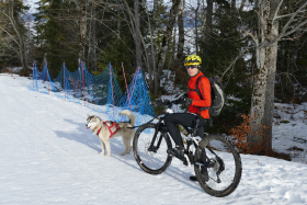 VTT sur neige avec Bauges Bike Académie