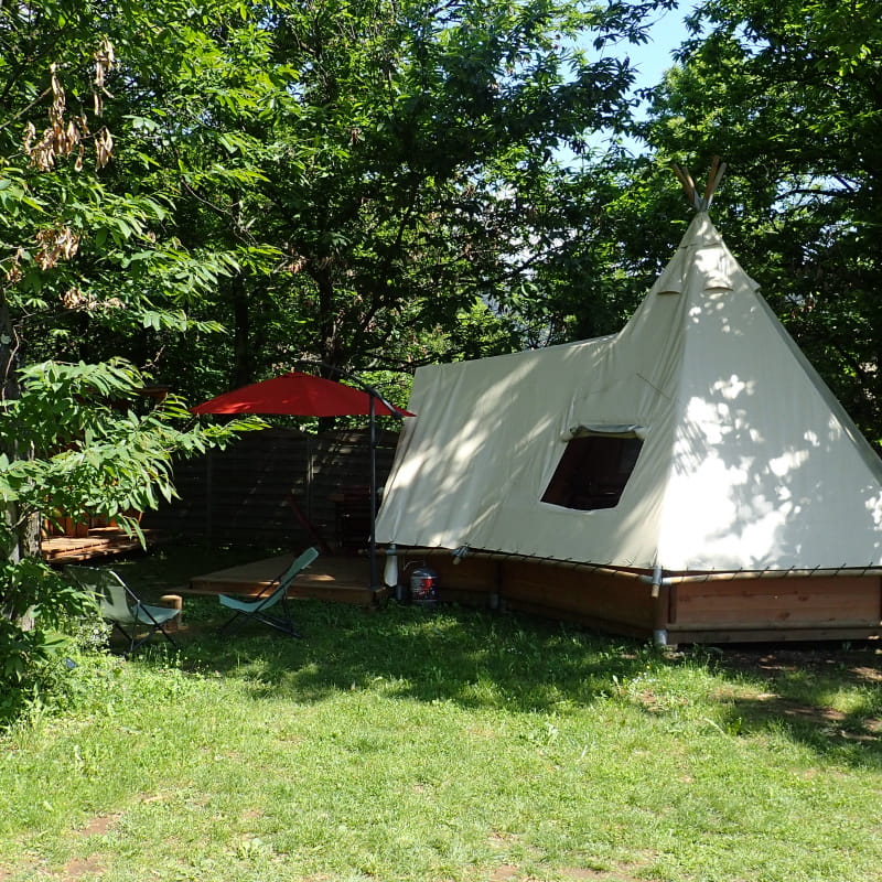 Camping La Châtaigneraie - Tipi