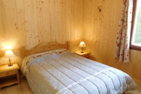 Appartement Le Lièvre Blanc - Chalet neuf à La Toussuire en Savoie - chambre double 1