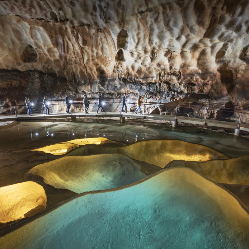 Guided tour of the Grotte Saint-Marcel