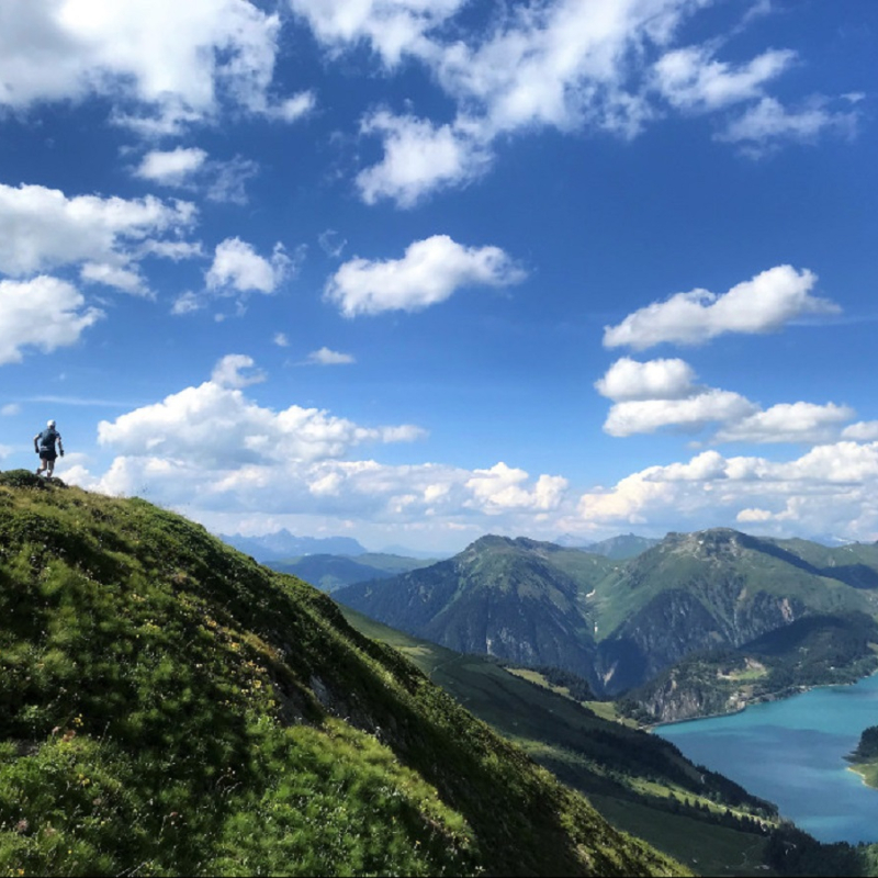 Initiation trail en montagne