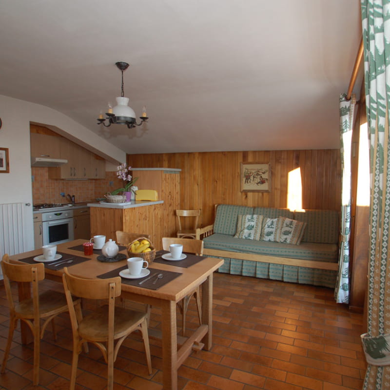 Salle à manger et pièce à vivre/ Diner area and living room- Bachal n°4 - Le Grand-Bornand