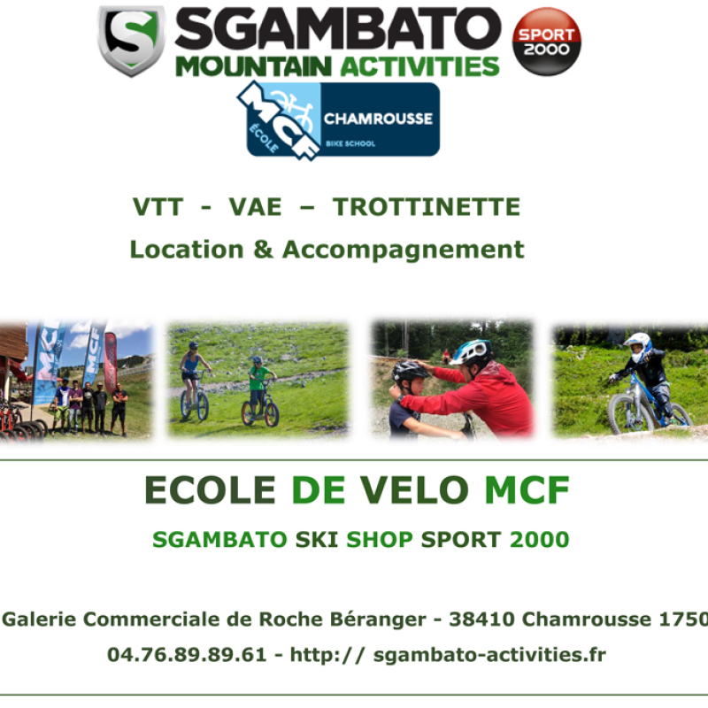 Chamrousse MCF Bike School «Sgambato Mountain Activities»