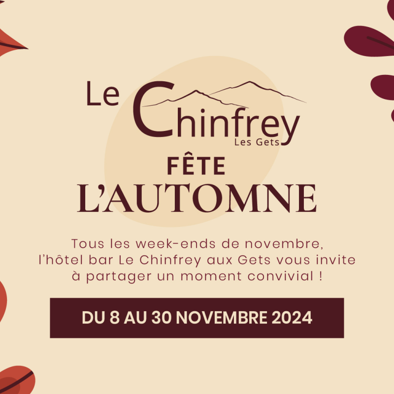 Chinfrey celebrates autumn - Bob dit l'Ane