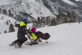 Ski assis avec l'AOT Pralognan-la-Vanoisenaé