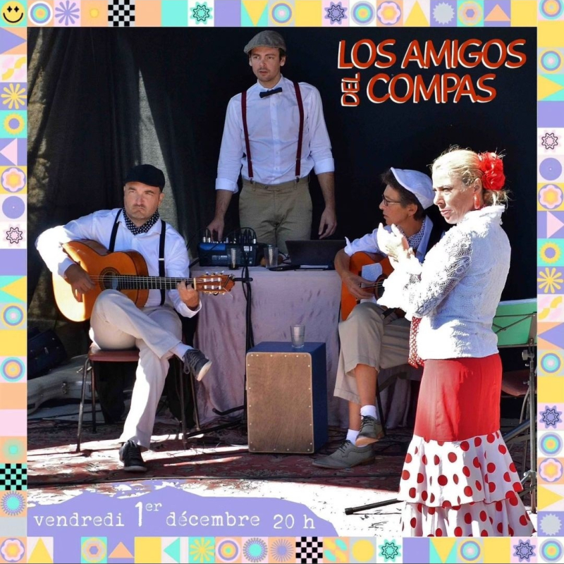 Concert Flamenco avec Los Amigos Del Compas