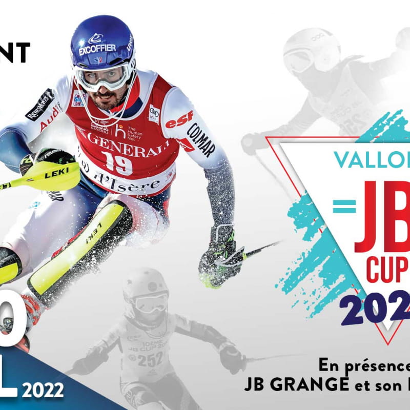 course de ski enfant la JB Cup 2022