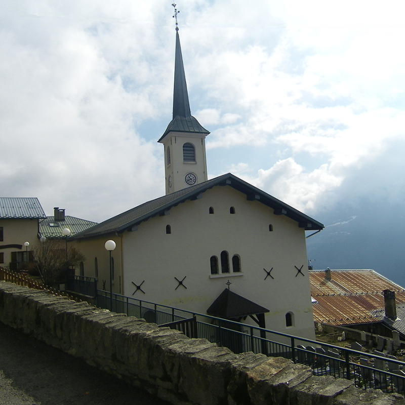 Church of St Barthélémy - Granier - valley of La Plagne