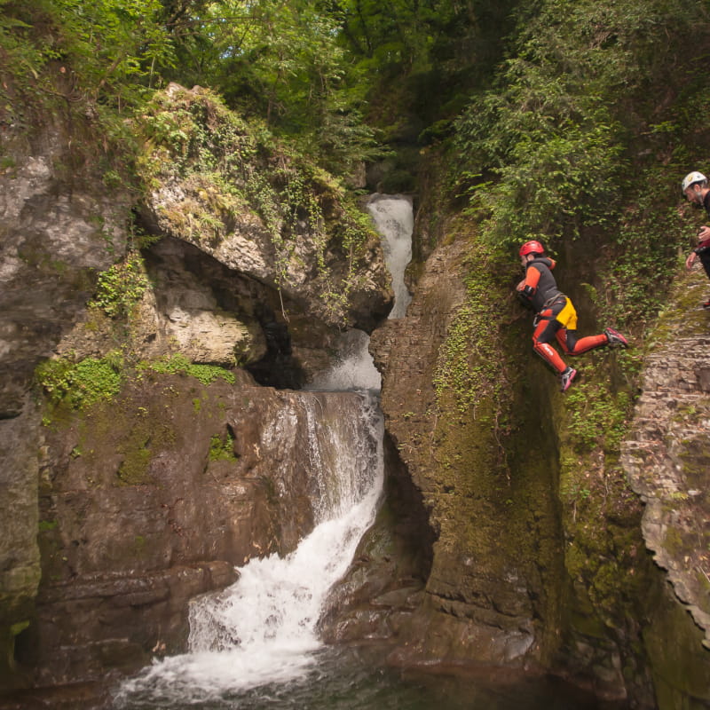 Canyoning, Le Canyon du Furon avec Vercors Aventure