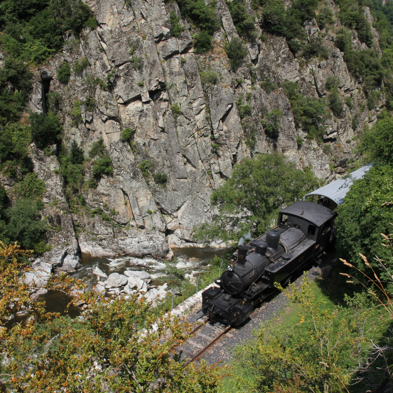 Train Western_Train de l'Ardèche