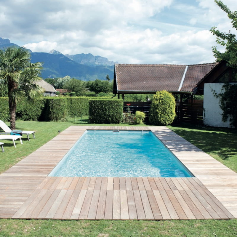 Gîte vu de la piscine