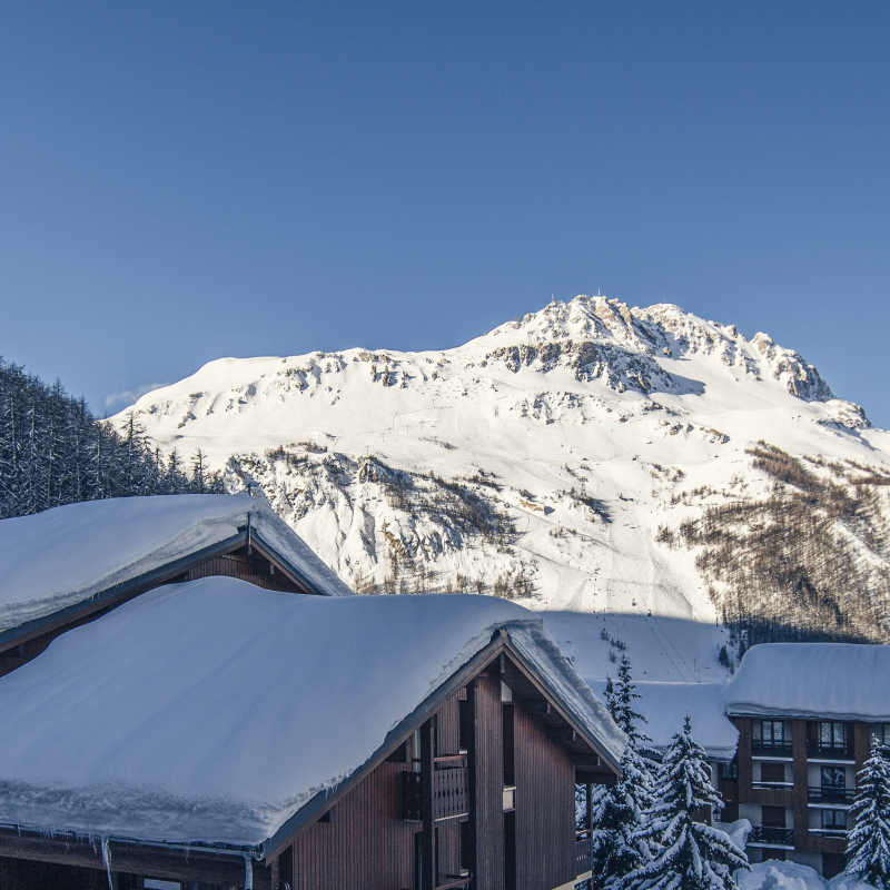 Extérieur vue Bellevarde - Avancher Lodge Val d'Isère